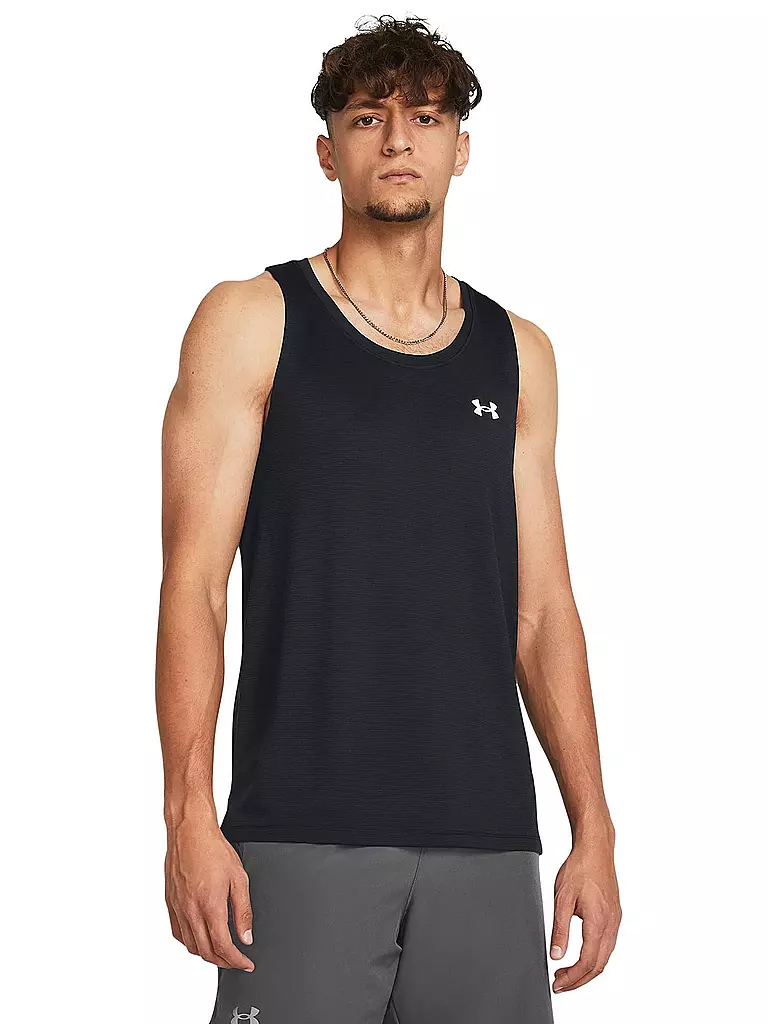 UNDER ARMOUR | Débardeur de fitness homme UA Launch Streaker | Noir