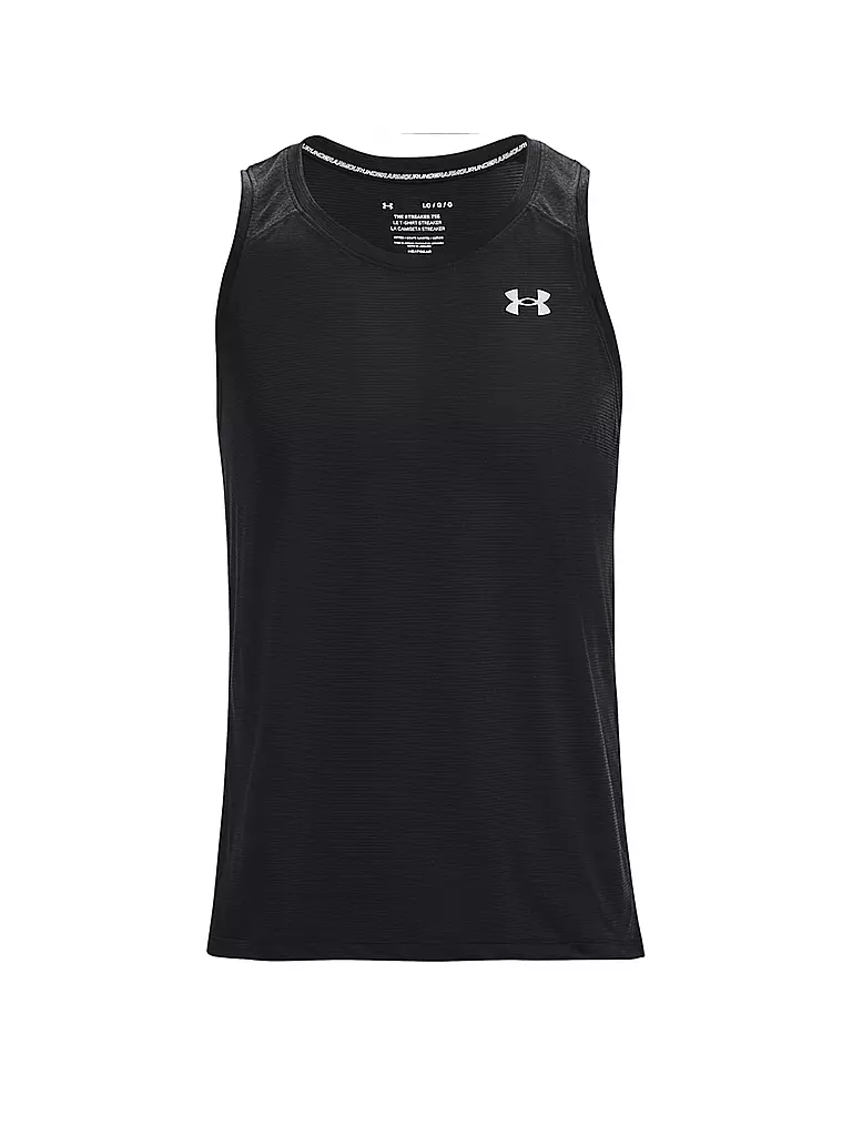 UNDER ARMOUR | Débardeur de fitness Streaker pour homme | Noir