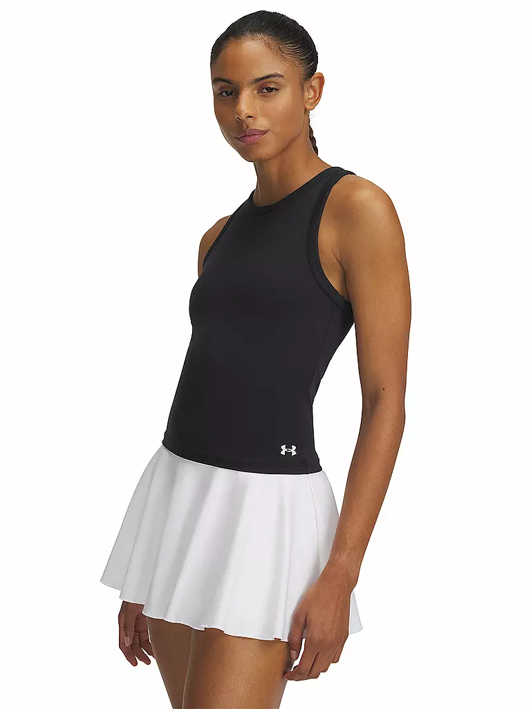 UNDER ARMOUR | Débardeur Femme UA Motion à Col Montant | Noir