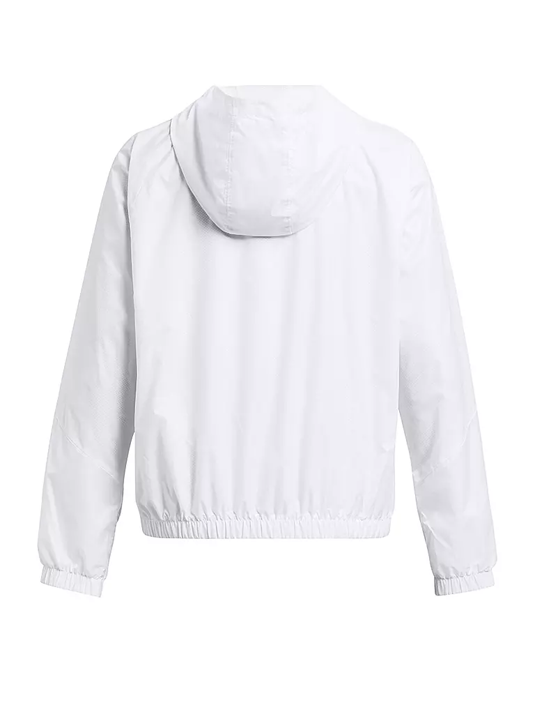 UNDER ARMOUR | Damen Fitnessjacke UA SportStyle Windbreaker | Blanc
