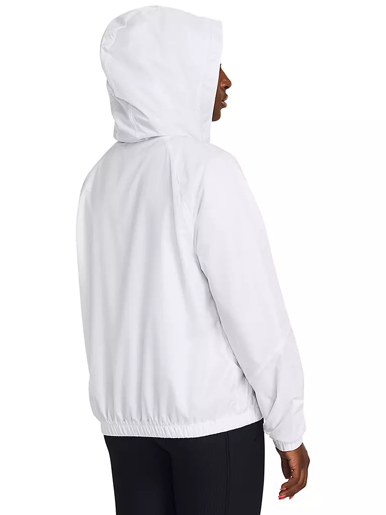 UNDER ARMOUR | Damen Fitnessjacke UA SportStyle Windbreaker | Blanc