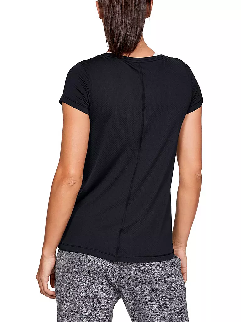 UNDER ARMOUR | Damen Fitnessshirt HeatGear® Armour  | Noir