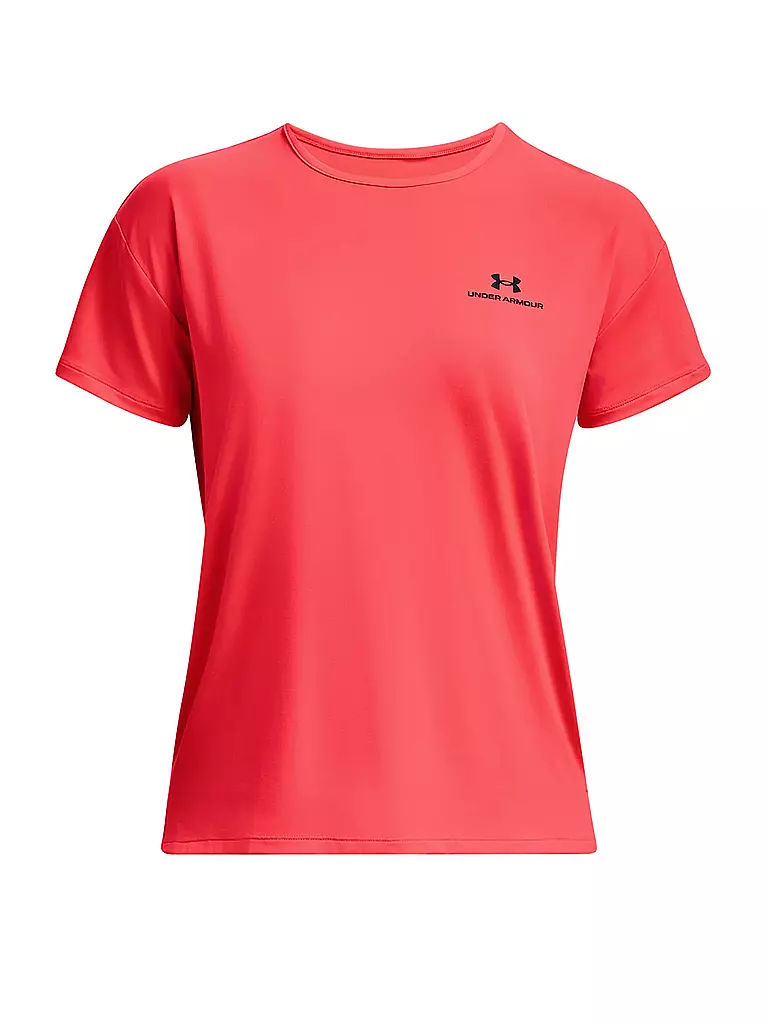UNDER ARMOUR | Damen Fitnessshirt UA Rush Energy 2.0 | Rouge