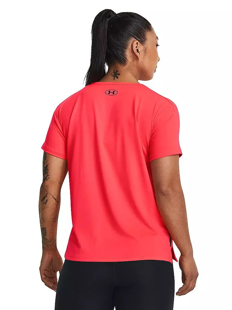 UNDER ARMOUR | Damen Fitnessshirt UA Rush Energy 2.0 | Rouge