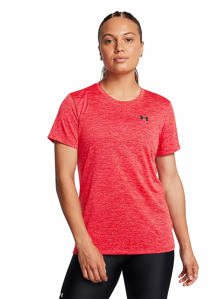 UNDER ARMOUR | Damen Fitnessshirt UA Tech™ Twist | Rouge