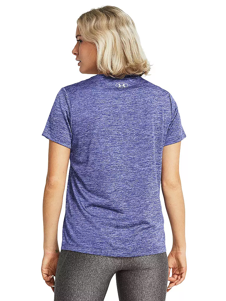 UNDER ARMOUR | Damen Fitnessshirt UA Tech™ Twist | Bleu foncé