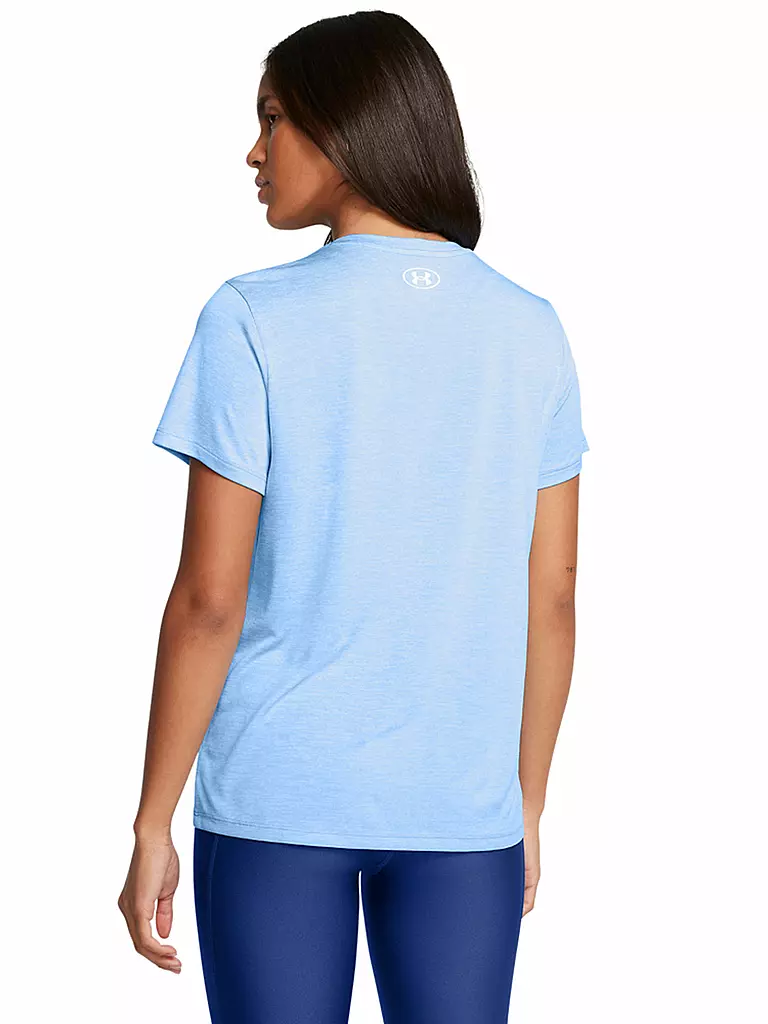 UNDER ARMOUR | Damen Fitnessshirt UA Tech™ Twist | Bleu clair