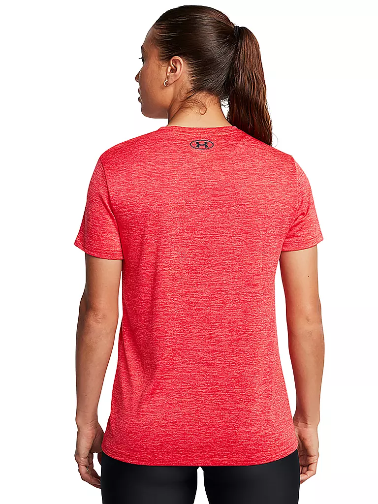 UNDER ARMOUR | Damen Fitnessshirt UA Tech™ Twist | Rouge