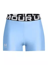 UNDER ARMOUR | Damen Fitnessshort HeatGear®  | Bleu clair