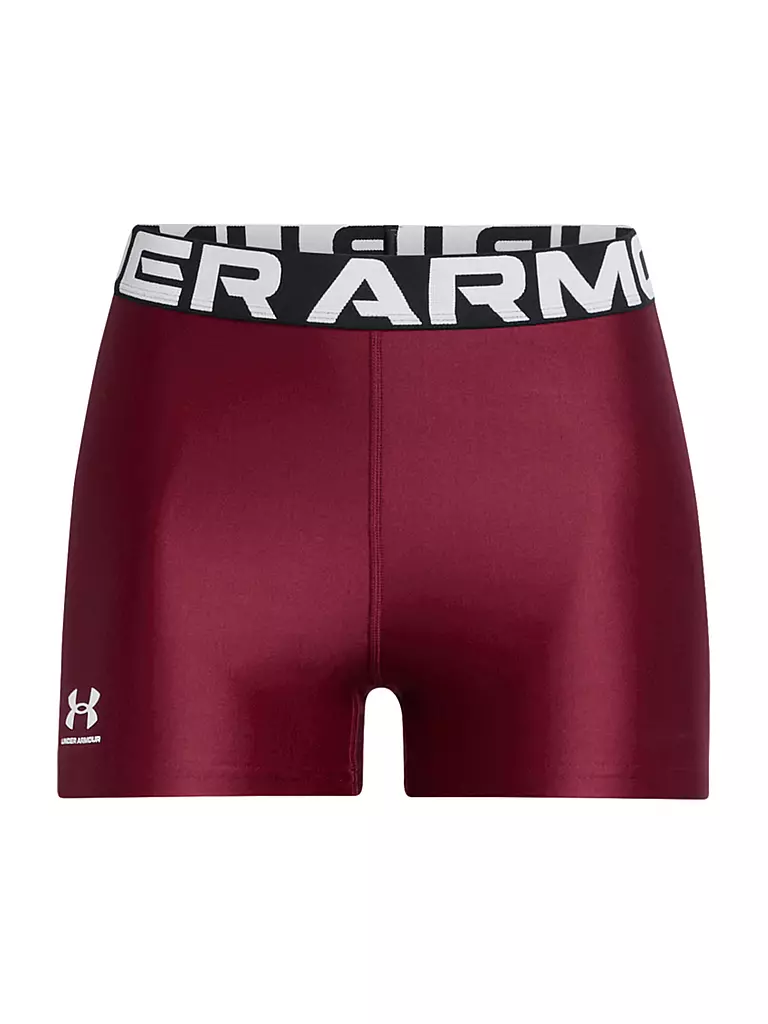 UNDER ARMOUR | Damen Fitnessshort HeatGear®  | Rouge foncé