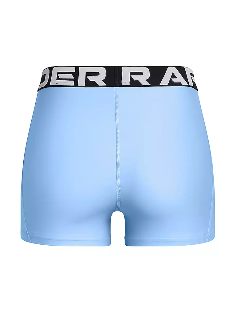 UNDER ARMOUR | Damen Fitnessshort HeatGear®  | Bleu clair
