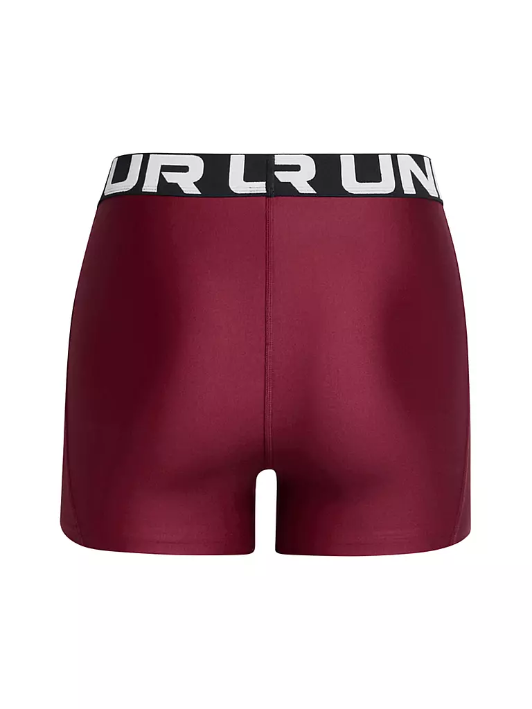 UNDER ARMOUR | Damen Fitnessshort HeatGear®  | Rouge foncé