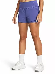 UNDER ARMOUR | Damen Fitnessshort UA Flex 2-in-1 | Bleu foncé