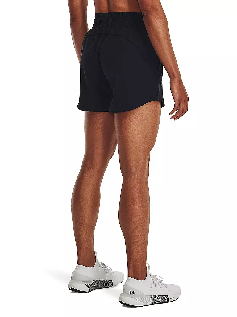 UNDER ARMOUR | Damen Fitnessshort UA Flex Woven 5" | Noir