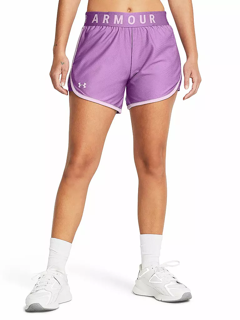 UNDER ARMOUR | Damen Fitnessshort UA Play Up 5" | Lilas