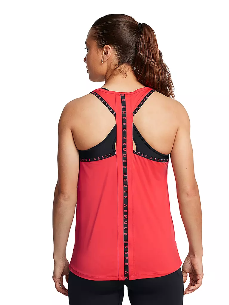 UNDER ARMOUR | Damen Fitnesstank UA Knockout | Rouge