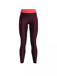 UNDER ARMOUR | Damen Fitnesstight HeatGear® | Rouge foncé