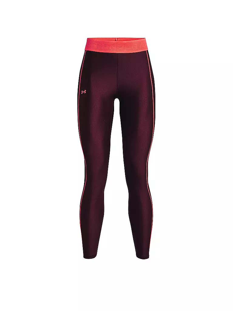 UNDER ARMOUR | Damen Fitnesstight HeatGear® | Rouge foncé
