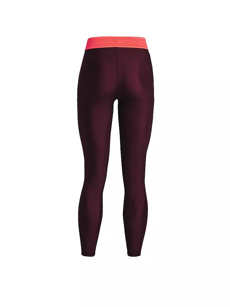 UNDER ARMOUR | Damen Fitnesstight HeatGear® | Rouge foncé