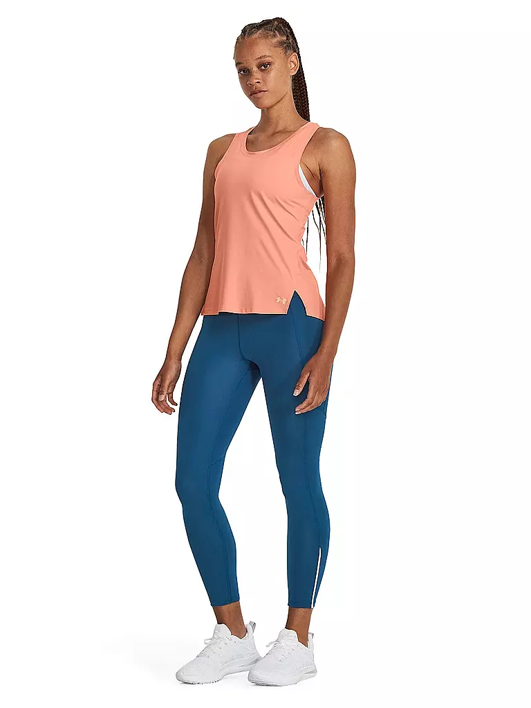 UNDER ARMOUR | Damen Fitnesstight UA Fly Fast 3.0 Ankle | Pétrole