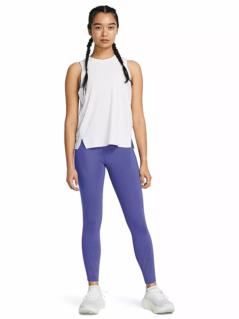 UNDER ARMOUR | Damen Fitnesstight UA Launch Elite | Bleu foncé