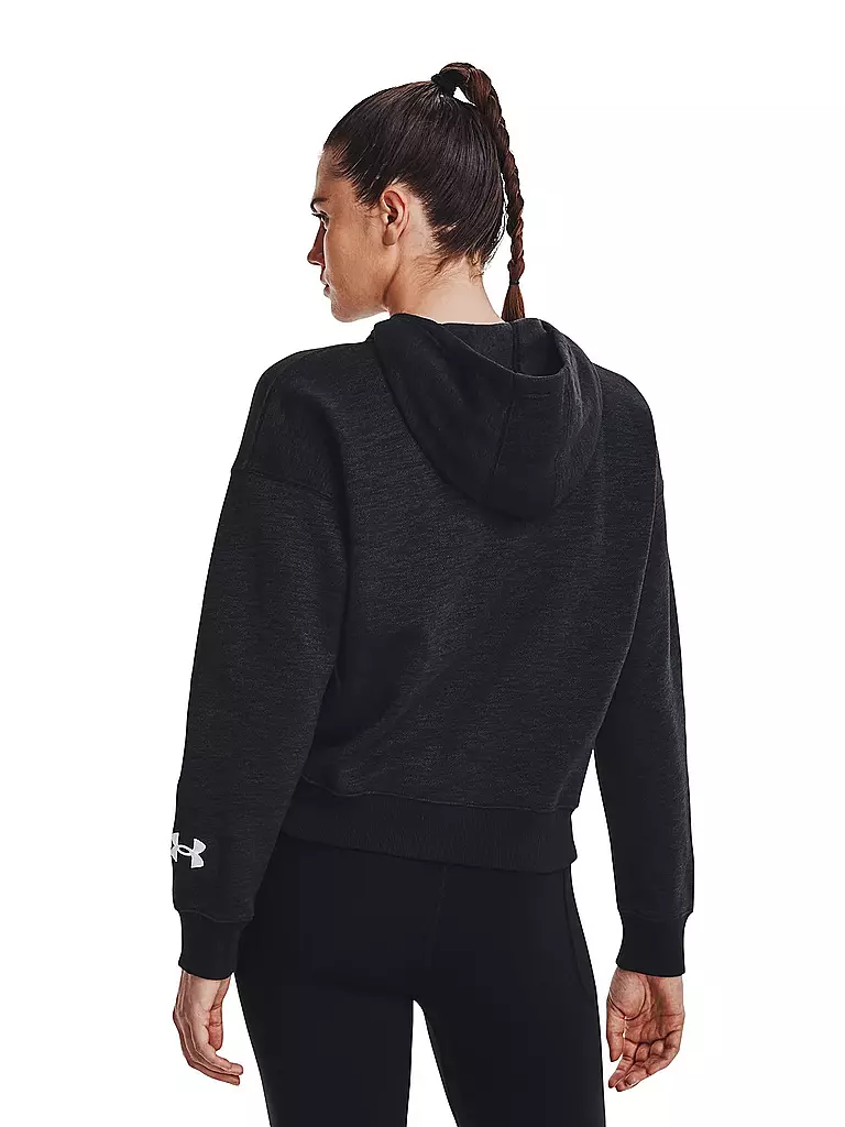 UNDER ARMOUR | Damen Hoodie UA Recovery Fleece mit Schriftzug | Gris