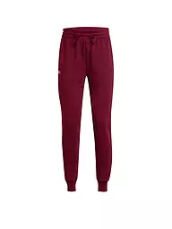 UNDER ARMOUR | Jogging pour femme UA Rival Fleece | Rouge foncé