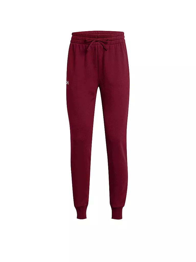 UNDER ARMOUR | Damen Jogginghose UA Rival Fleece | Rouge foncé