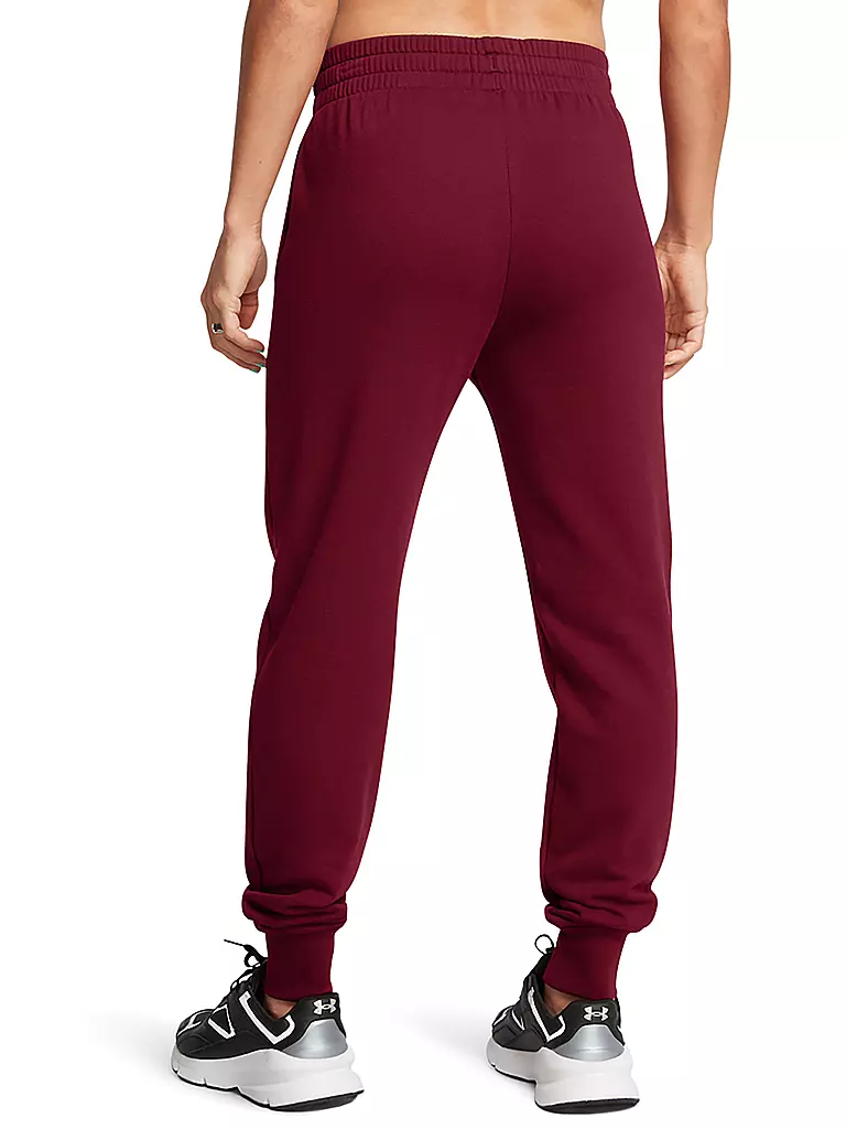 UNDER ARMOUR | Damen Jogginghose UA Rival Fleece | Rouge foncé