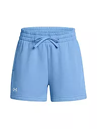 UNDER ARMOUR | Damen Short UA Rival Fleece | Bleu clair