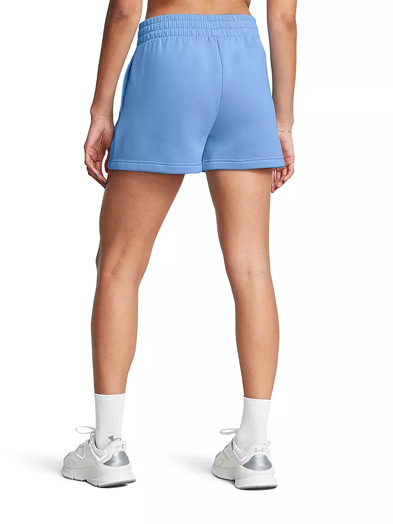UNDER ARMOUR | Damen Short UA Rival Fleece | Bleu clair