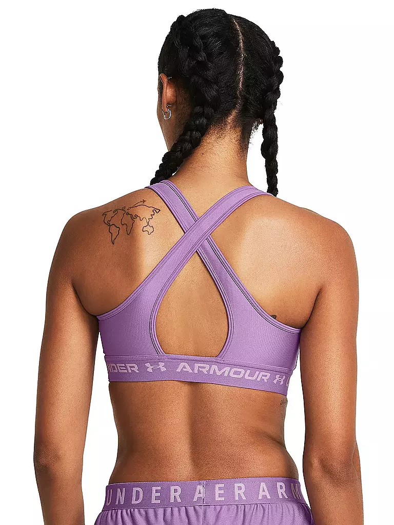 UNDER ARMOUR | Damen Sport-BH Armour® Crossback Medium Support | Lilas