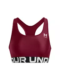 UNDER ARMOUR | Damen Sport-BH HeatGear® Armour Medium Support | Rouge foncé