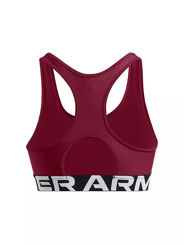 UNDER ARMOUR | Damen Sport-BH HeatGear® Armour Medium Support | Rouge foncé