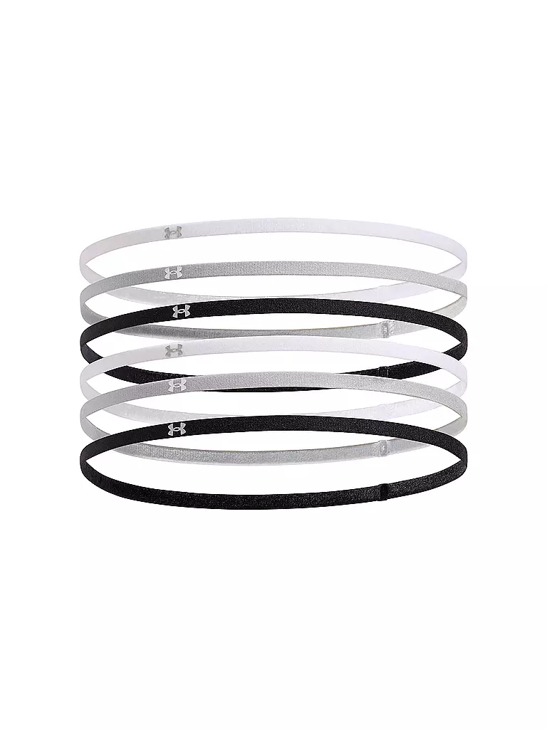 UNDER ARMOUR | Haarbänder UA Mini Elastic, lot de 6 | Noir