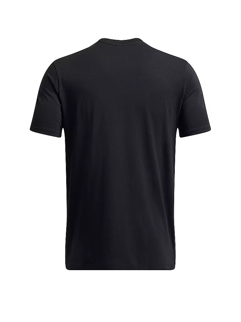 UNDER ARMOUR | Herren -Shirt Sliced Wordmark | Noir