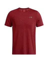 UNDER ARMOUR | Herren Fitnesshirt UA Seamless Stride | Rouge foncé