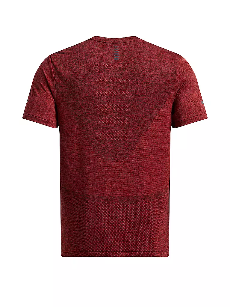 UNDER ARMOUR | Herren Fitnesshirt UA Seamless Stride | Rouge foncé