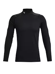 UNDER ARMOUR | Herren Fitnessshirt ColdGear® Fitted Mock | Noir