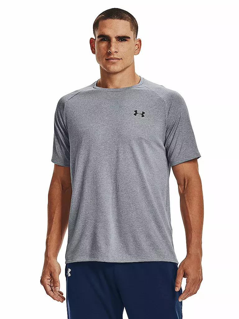 UNDER ARMOUR | Herren Fitnessshirt UA Tech™ 2.0 | Gris clair