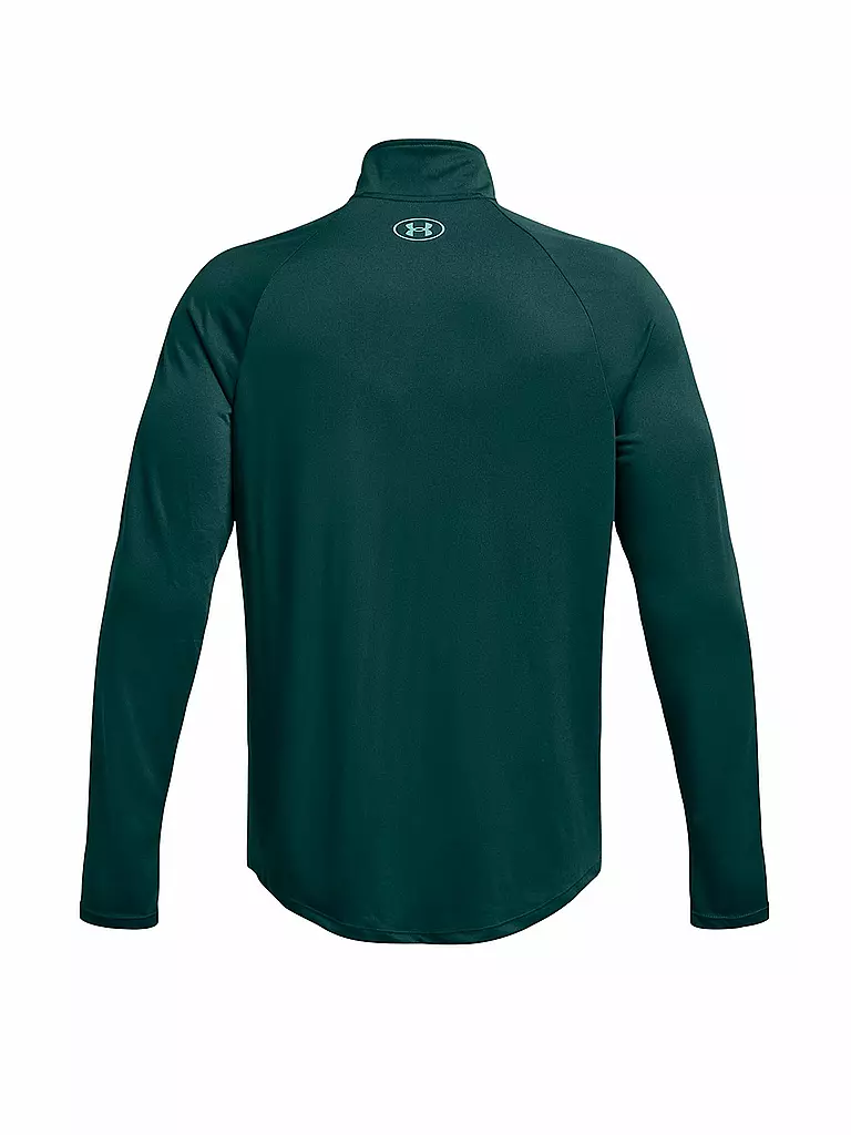 UNDER ARMOUR | Herren Fitnessshirt UA Tech™ Shirt mit ½-Zip | Pétrole