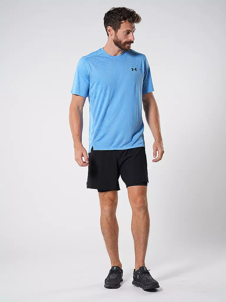 UNDER ARMOUR | Herren Fitnessshirt UA Tech™ Vent Geode | Bleu clair