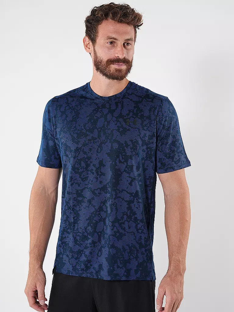 UNDER ARMOUR | Herren Fitnessshirt UA Tech™ Vent Geode | Bleu