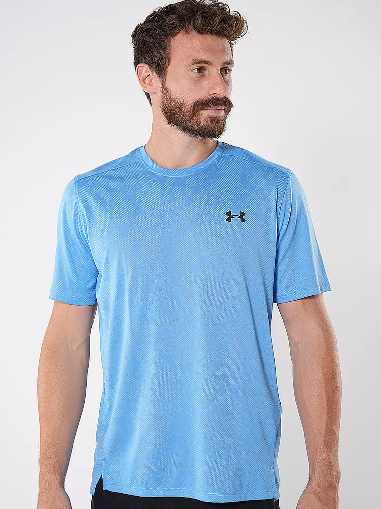 UNDER ARMOUR | Herren Fitnessshirt UA Tech™ Vent Geode | Bleu clair