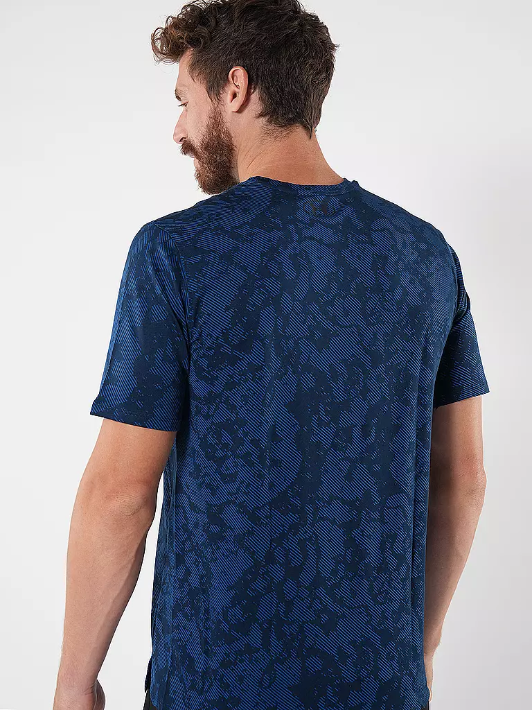 UNDER ARMOUR | Herren Fitnessshirt UA Tech™ Vent Geode | Bleu
