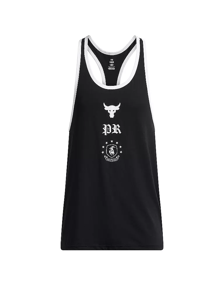 UNDER ARMOUR | Herren Fitnesstank The Rock Racer | Gris