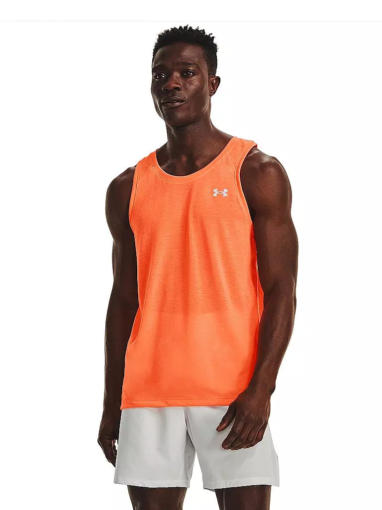 UNDER ARMOUR | Herren Fitnesstank UA Streaker Run Singlet | Orange