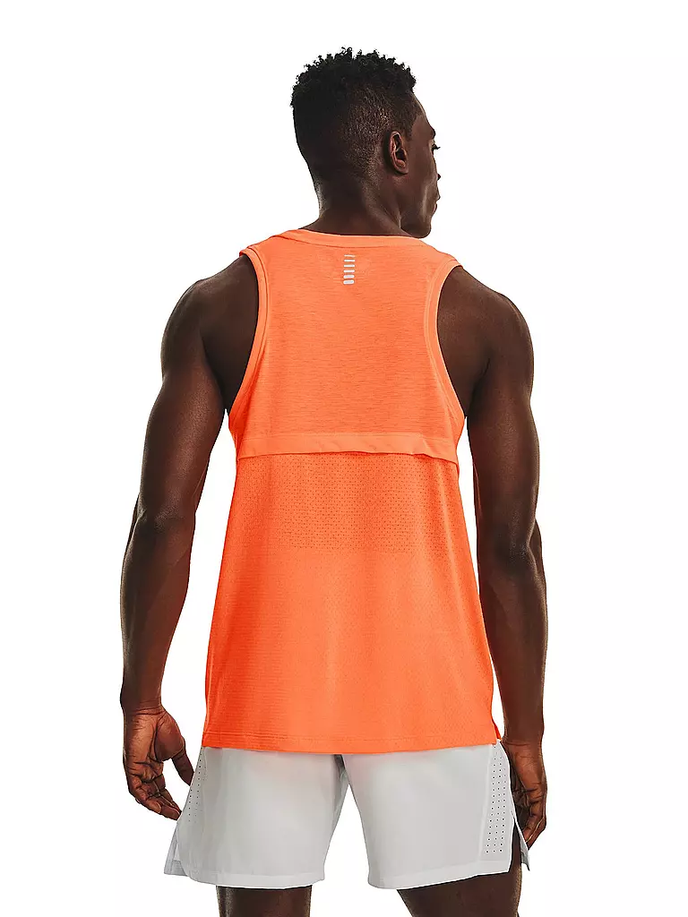 UNDER ARMOUR | Herren Fitnesstank UA Streaker Run Singlet | Orange