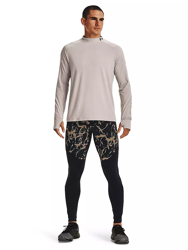 UNDER ARMOUR | Herren Fitnesstight UA OutRun the Cold | Noir