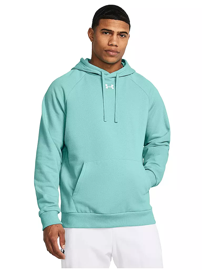 UNDER ARMOUR | Herren Hoodie UA Rival Fleece | Turquoise